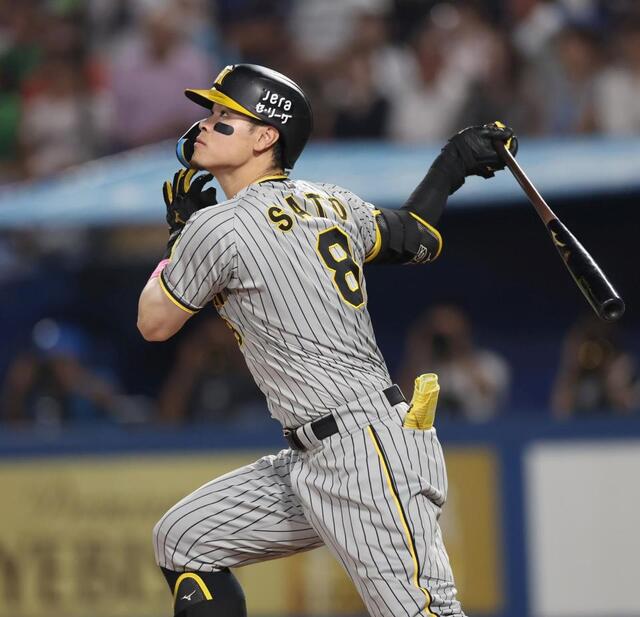 阪神 佐藤輝明が12号グランドスラム！自身4本目はかつての