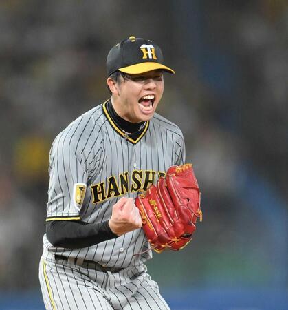 阪神・才木　１２勝！セトップ菅野に１差　８年目で初の規定投球回到達　被安打８も気迫６回０封