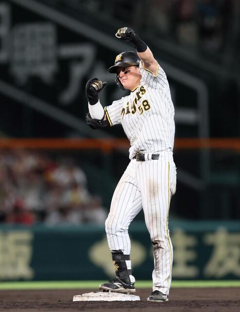 阪神・前川が珍しくガッツポーズを繰り出したワケ 六回に適時