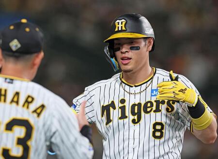 阪神　逆転連覇へ３連勝！今季初の貯金「１０」佐藤輝＆前川の連続アーチで逆転成功　リクエストの不運重なるも自慢の救援陣が奮起