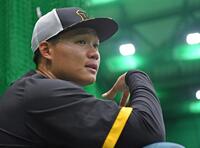 　気合の入った表情を見せる森下（撮影・中田匡峻）