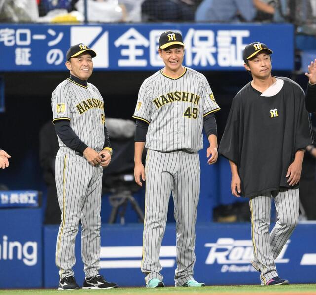 阪神タイガースプロコレグランドコート実使用13 中村泰広投手