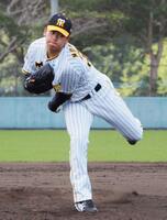 　６回４安打無失点だった門別