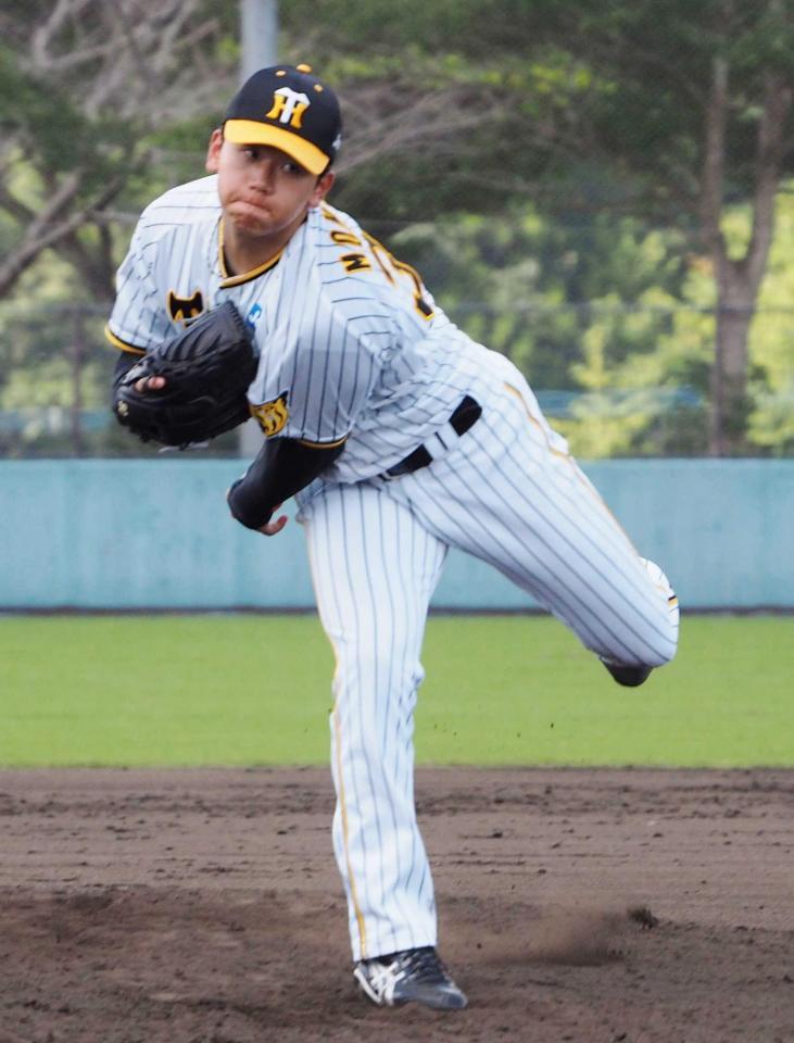 　６回４安打無失点だった門別