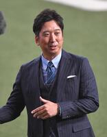 　阪神の監督就任が発表された藤川球児氏