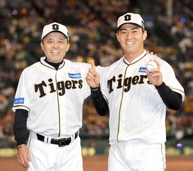 阪神・桐敷「中継ぎでの経験与えてくれた」岡田監督に感謝 “スペードの