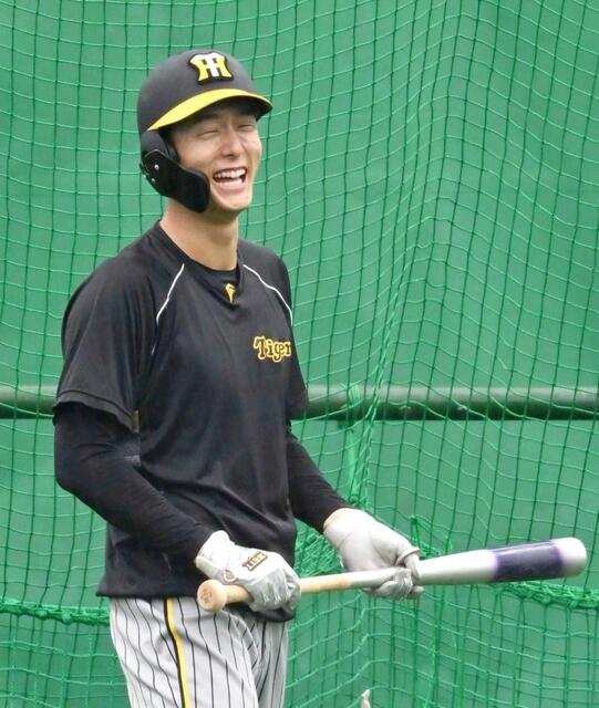 阪神・小幡「見てると思う」球児新監督に猛アピール 打撃練習“おかわり