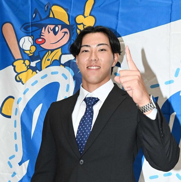 阪神育成1位・工藤「最短で支配下」誓い 目標は能見氏「選手