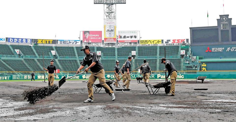 　阪神園芸のスタッフ