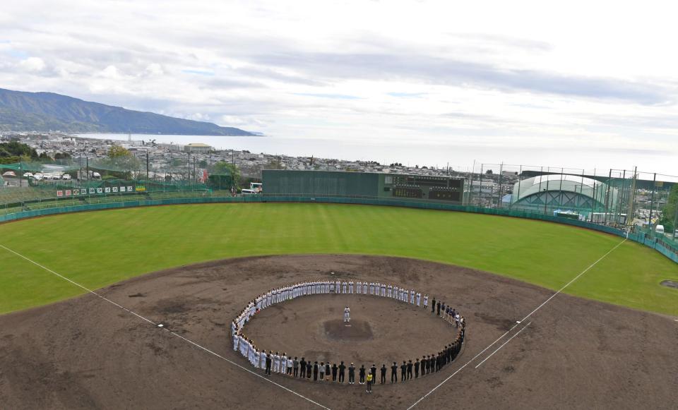 　阪神は秋季キャンプを打ち上げた（撮影・中田匡峻）