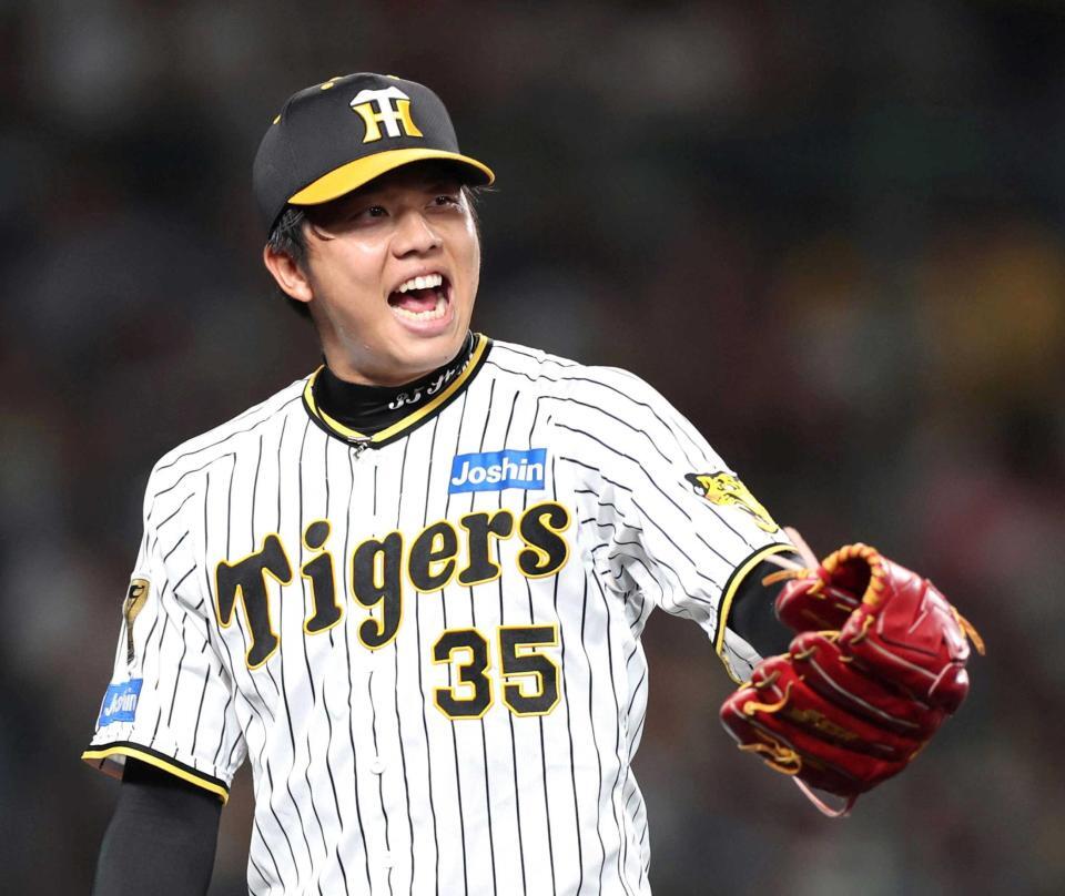 　高校の恩師からリーグ優勝指令を受けた才木