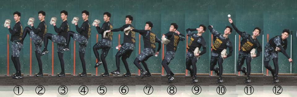 　今朝丸の連続写真