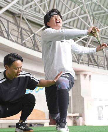 　下半身を徹底的に鍛える森下