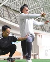 　下半身を徹底的に鍛える森下