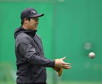 　穏やかな表情を見せる大山（撮影・中田匡峻）