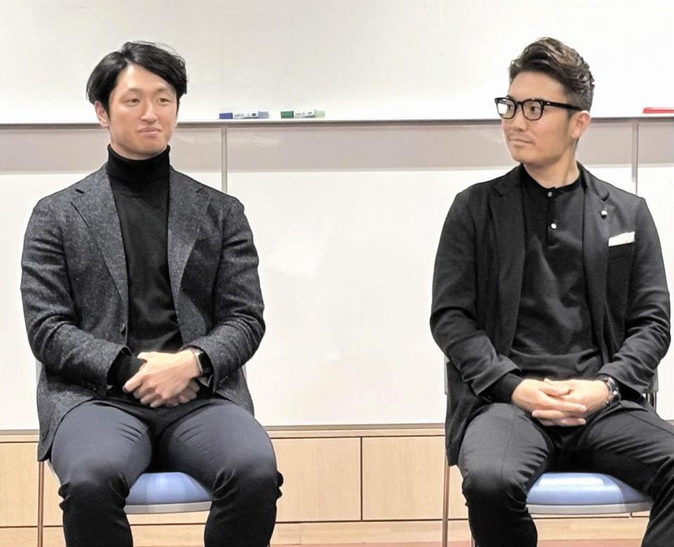 　「一歩踏み出す勇気　未来につなぐプロジェクト」の説明会に参加した近本