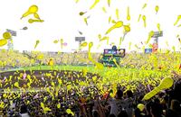 　甲子園の名物だったジェット風船＝２０１９年６月