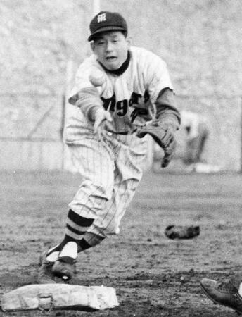 　吉田義男さんの現役時代の守備