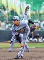 　先発し力投する茨木（撮影・山口登）