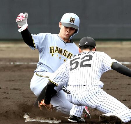 阪神・野口 2日連続初球打ち適時打 覚悟が違う!首脳陣称賛の準備力 レギュラー奪取へ猛アピール