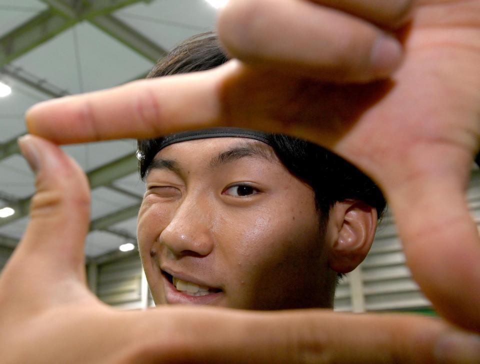 　実戦へ照準を合わせる伊原（撮影・田中太一）