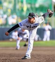 　８回、力投する工藤（撮影・山口登）