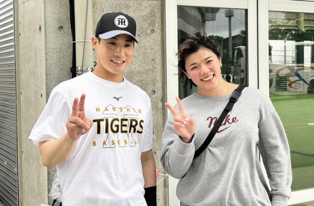 阪神・木浪 豪快チーム1号 新フォーム手応え 木浪ファン鏡優翔「最高