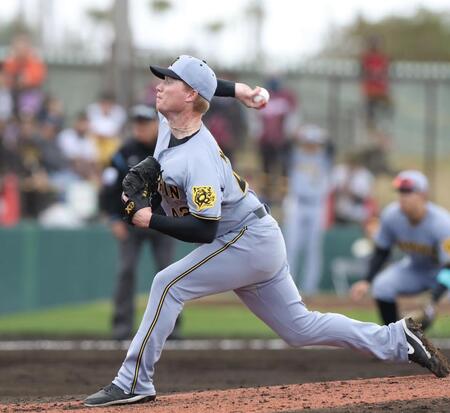 　３回に登板したネルソン（撮影・中田匡峻）