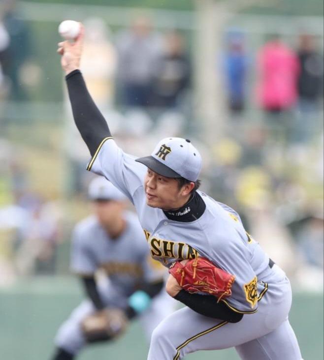 阪神 今年初実戦の才木は2回4失点 新外国人ボスラーに場外弾を