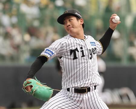 阪神 ドラフト1位・伊原陵人が1回無失点デビュー 最速149