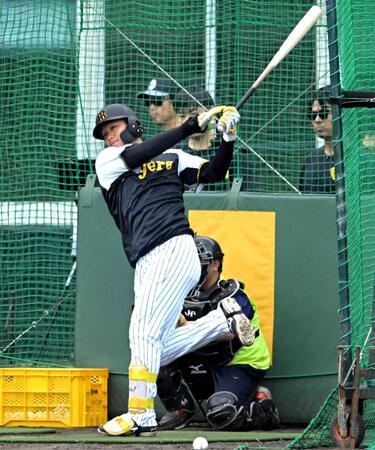 阪神・森下　開幕戦で広島・森下撃つ！昨季リベンジ「１回のチャンスをものに」大谷流“逆一本足”打法で調整