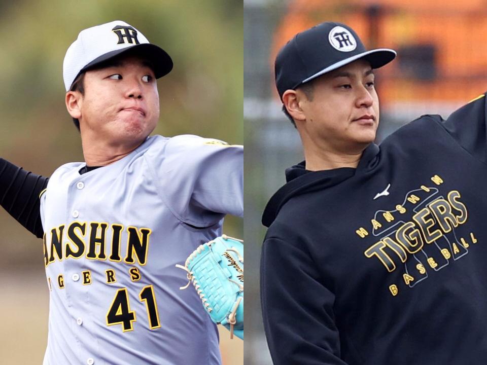 　村上（左）と大竹