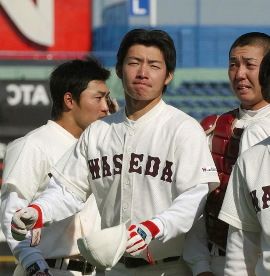 　明治神宮野球大会２回戦で敗れる＝２００３年