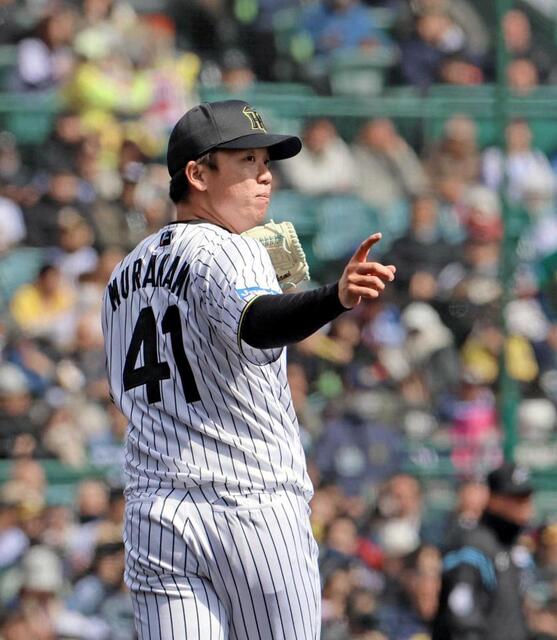 阪神・村上 開幕へ万全“新スラ”手応え上々！3回パーフェクト 球児監督