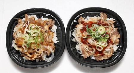 　近本のさっぱり牛カルビ丼～淡路島産たまねぎ盛り・デミ風ソースｖｅｒ．～（撮影・中田匡峻）