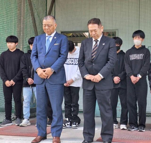 阪神OB会長·掛布雅之さん 東日本大震災から14年の宮城·気仙沼で