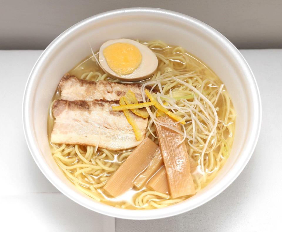 　ラオタ村上のキレ味抜群！柚子香る冷製塩ラーメン