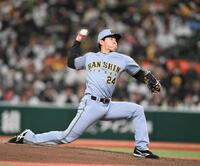 　５回から２番手として登板した工藤（撮影・堀内翔）