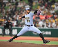 　先発したデュプランティエ（撮影・堀内翔）