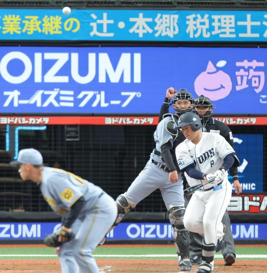 阪神・ドラ4町田 強肩&好リード魅せた 懐かし埼玉で開幕1軍猛 阪神・ドラ4町田 強肩&好リード魅せた 懐かし埼玉で開幕1軍猛
