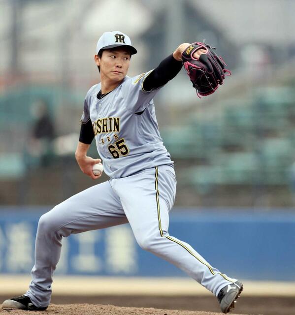 阪神・湯浅“連投テスト”1回21球、最速149キロ 制球苦しみ