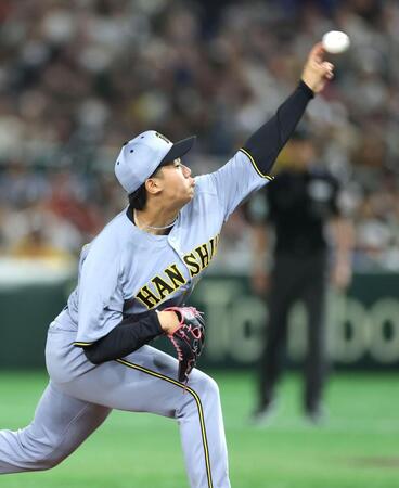 　カブス戦に先発した門別（撮影・西岡正）