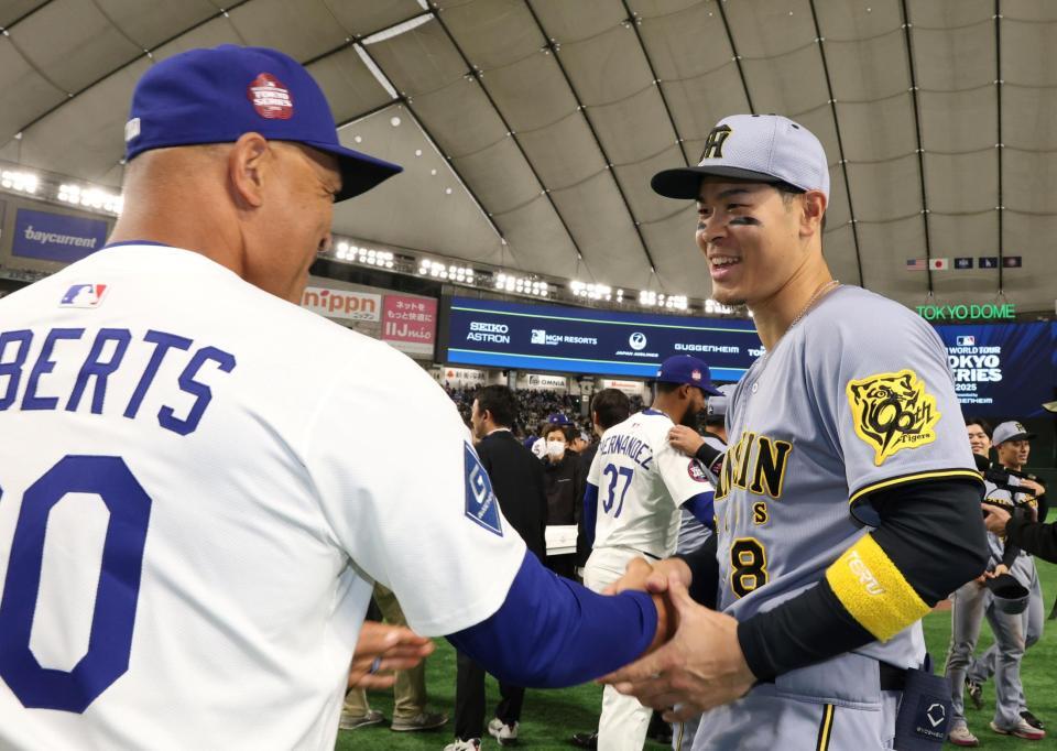阪神・佐藤輝明「本当に自信になります」好左腕スネルから豪快弾