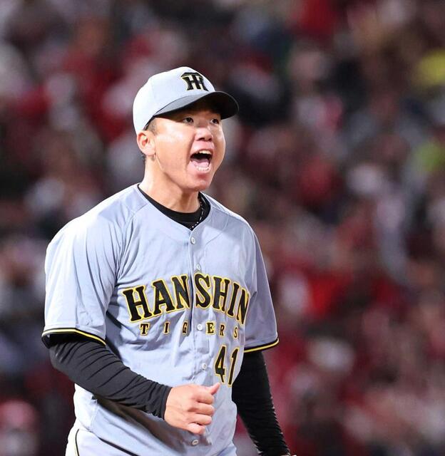 阪神・村上 悔し涙から182日ぶりマツダで開幕星 「体、心、全部にし