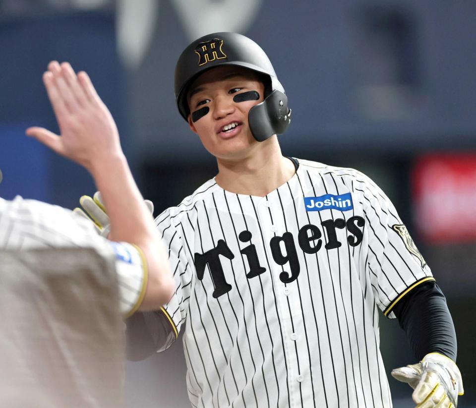 阪神・森下 4番初猛打ショー 前夜の後悔晴らす4安打1打点「次