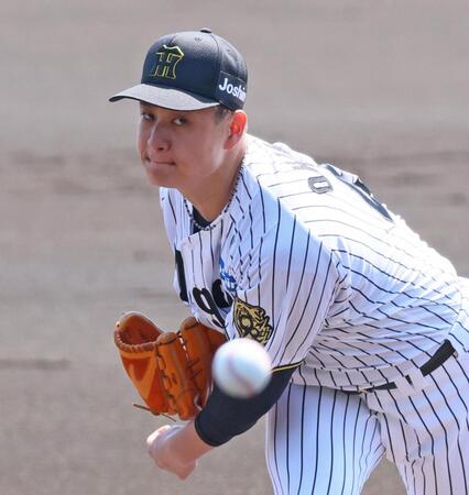 　中日打線を相手に力投する大竹（撮影・立川洋一郎）