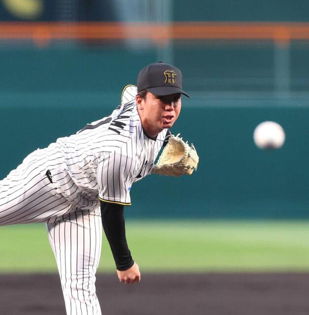 阪神・村上 開幕投手から3戦3勝 04年井川以来21年ぶり 5回3