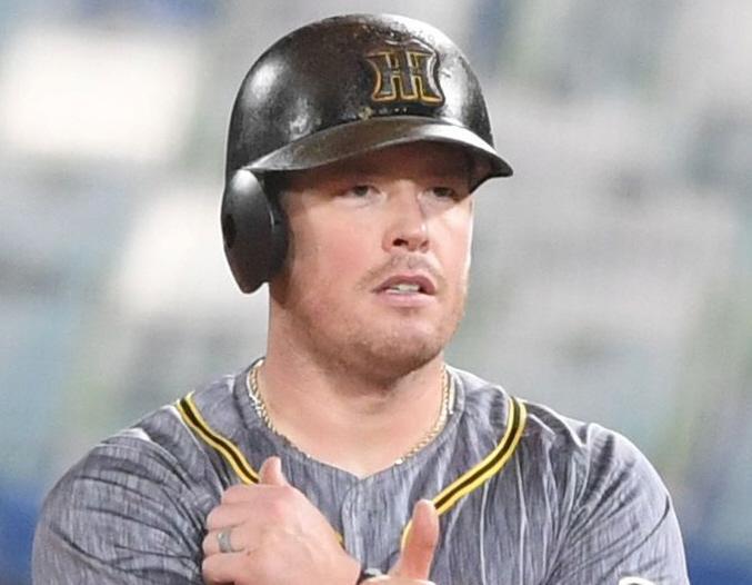 　阪神時代のボーア氏