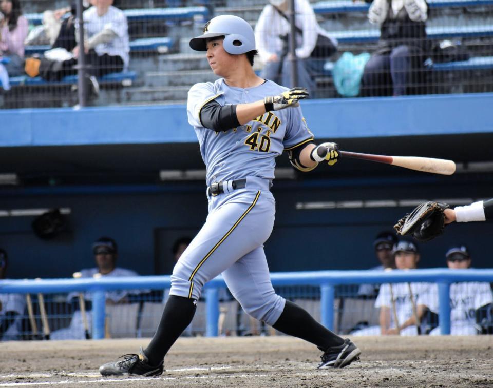 　２安打１盗塁と躍動した井坪