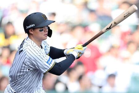 阪神・森下 気迫の猛打賞今季４度目 一塁上で何度もベンチ鼓舞　広島床田の術中はまらず「自分の間合い」